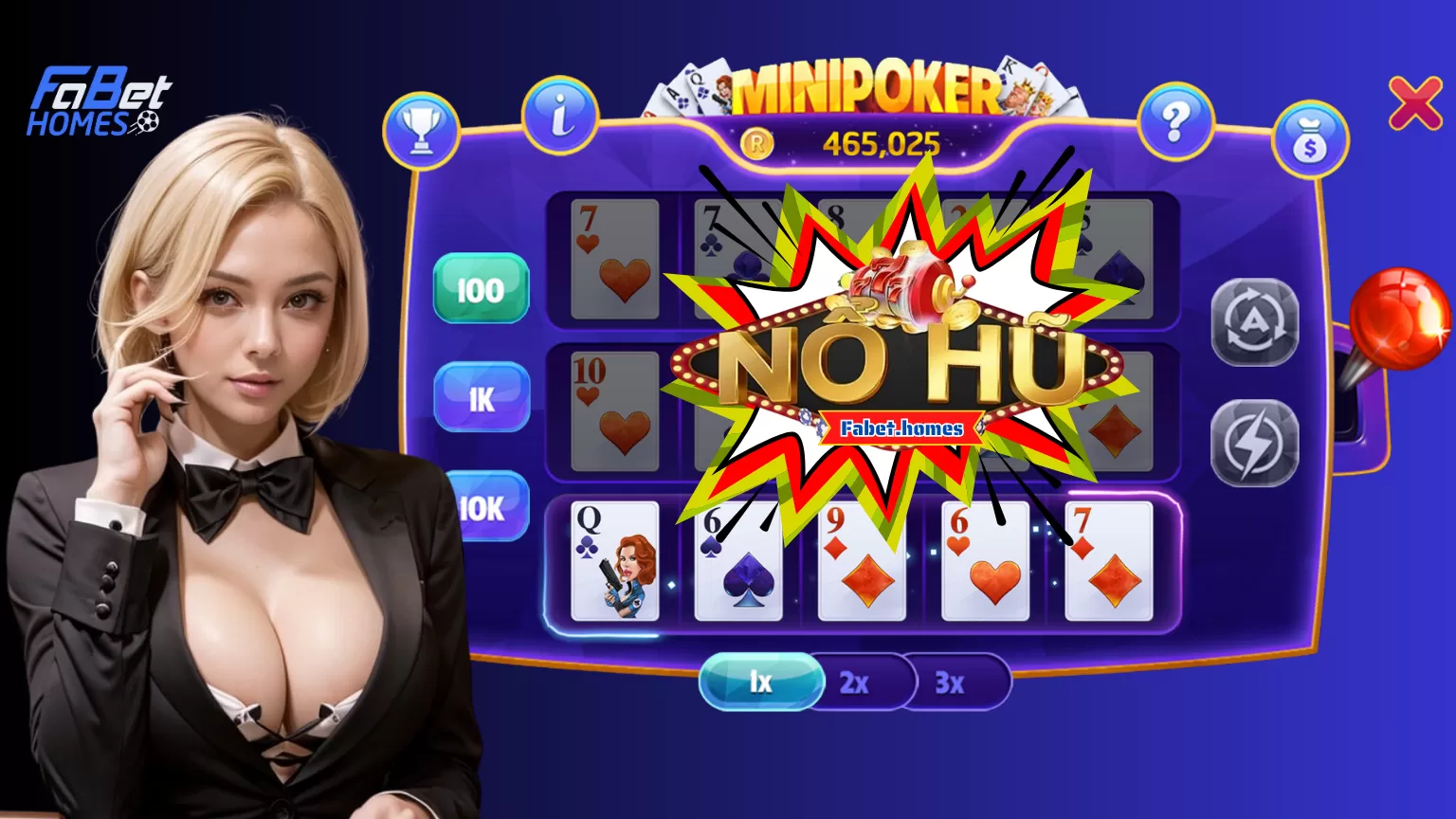 Mini Poker: Luật chơi, mẹo chơi và nổ hũ Fabet