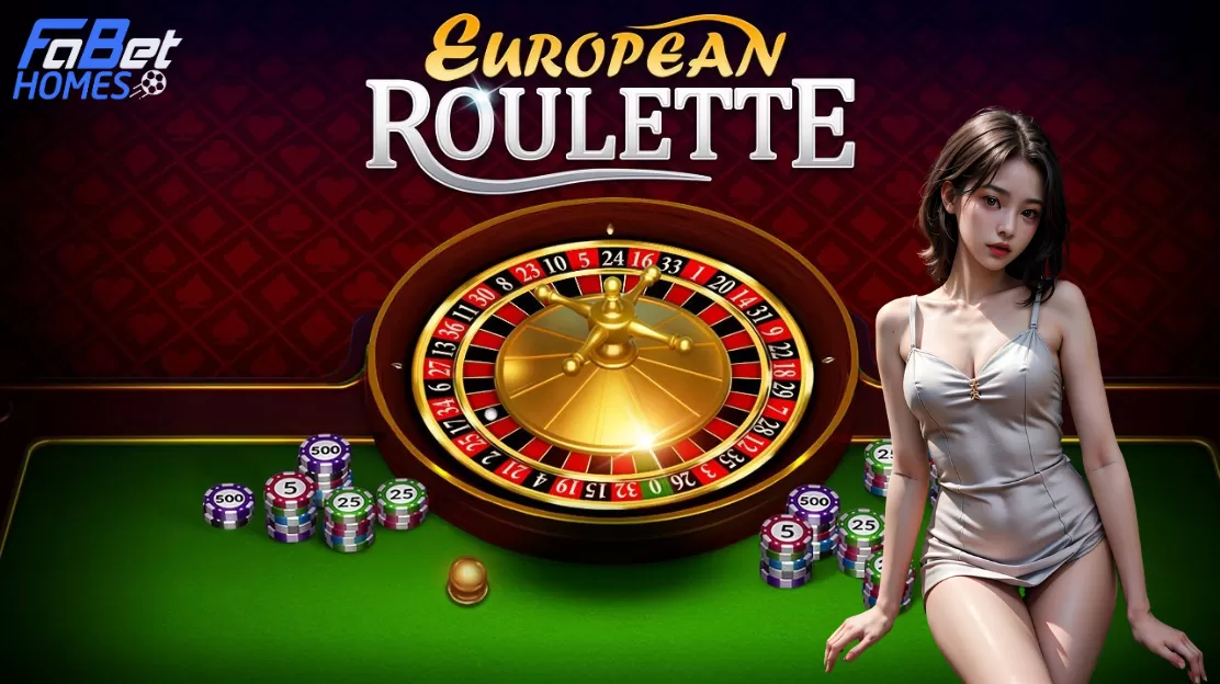 Hướng dẫn chơi Roulette European trên nhà cái Fabet