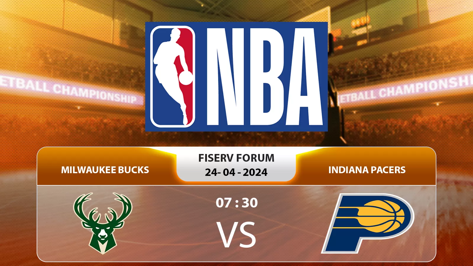 Milwaukee Bucks đấu với Indiana Pacers 7h30 24/4/2024: dự đoán xu hướng cá cược