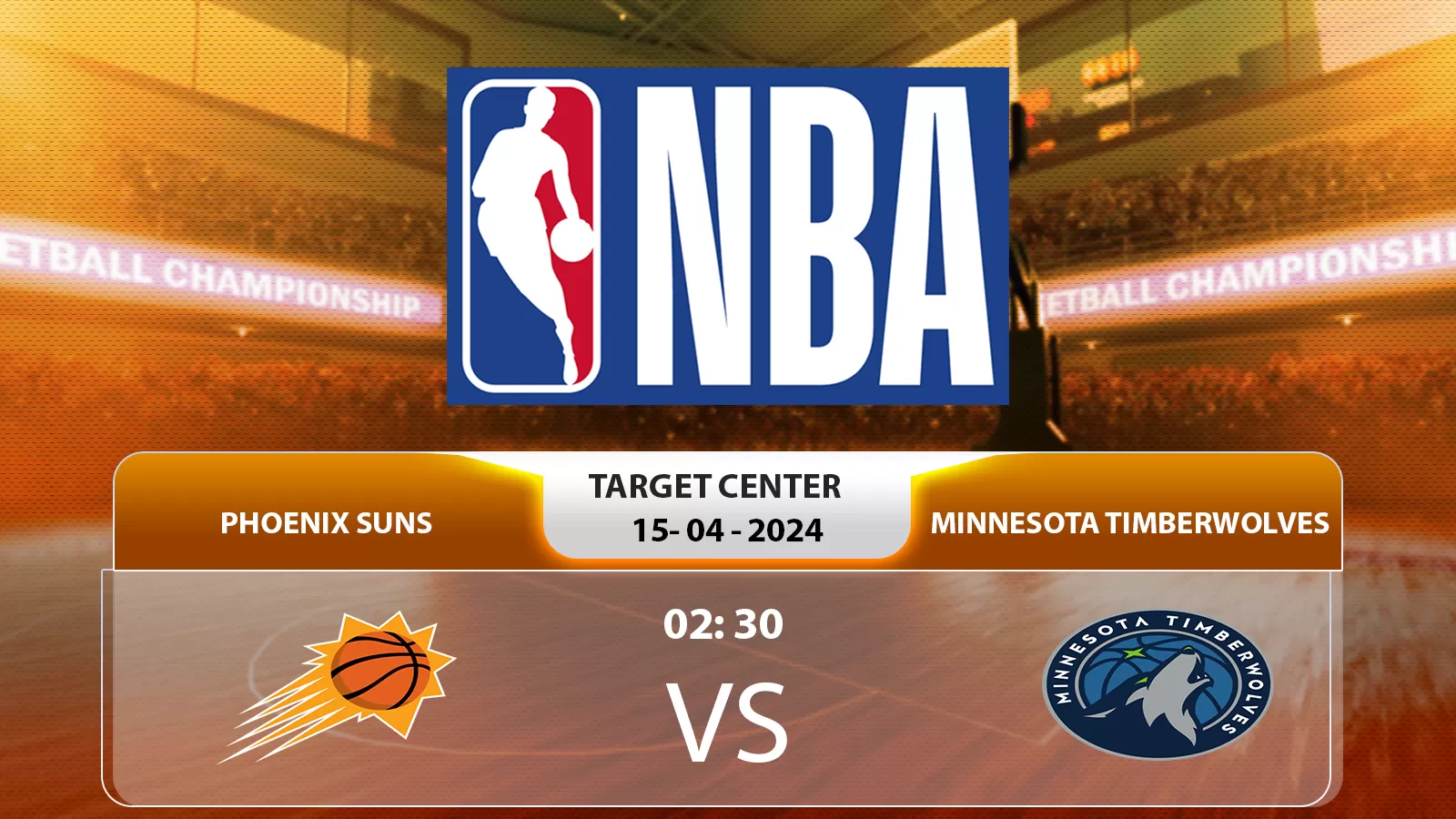 Phoenix Suns đấu với Minnesota Timberwolves 2h30 15/4/2024: Liệu Suns có tiếp tục chiến thắng?
