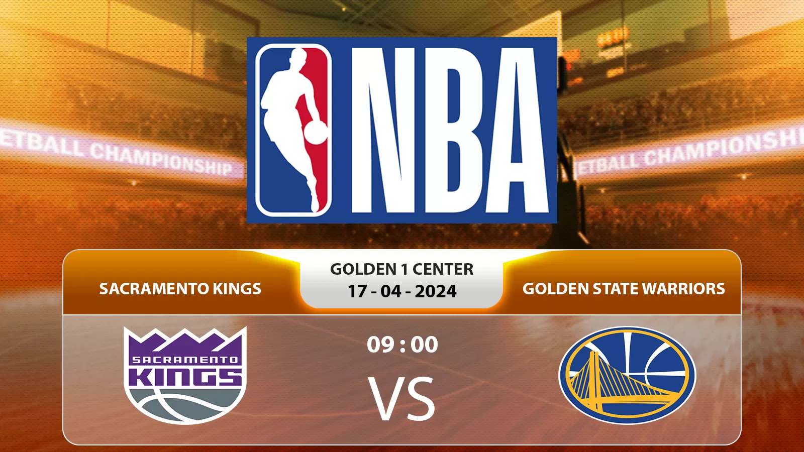 Sacramento Kings vs Golden State Warriors 9h 17/4/2024: dự đoán tỷ số 