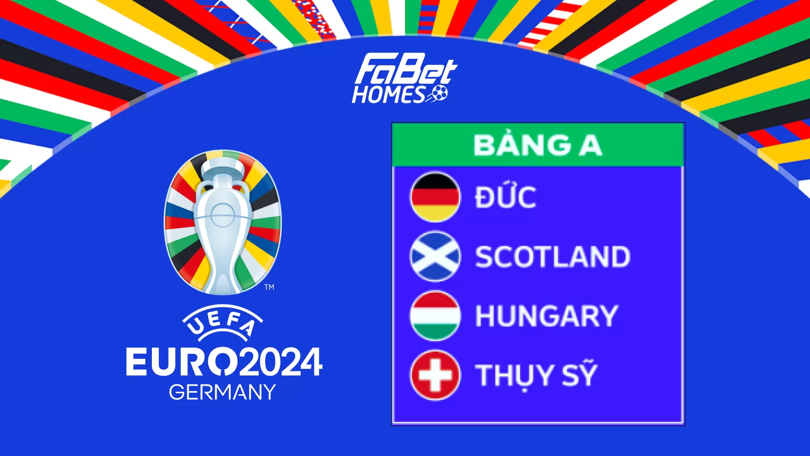 Nhận định bảng A Euro 2024: tử thần dành cho đội tuyển Đức