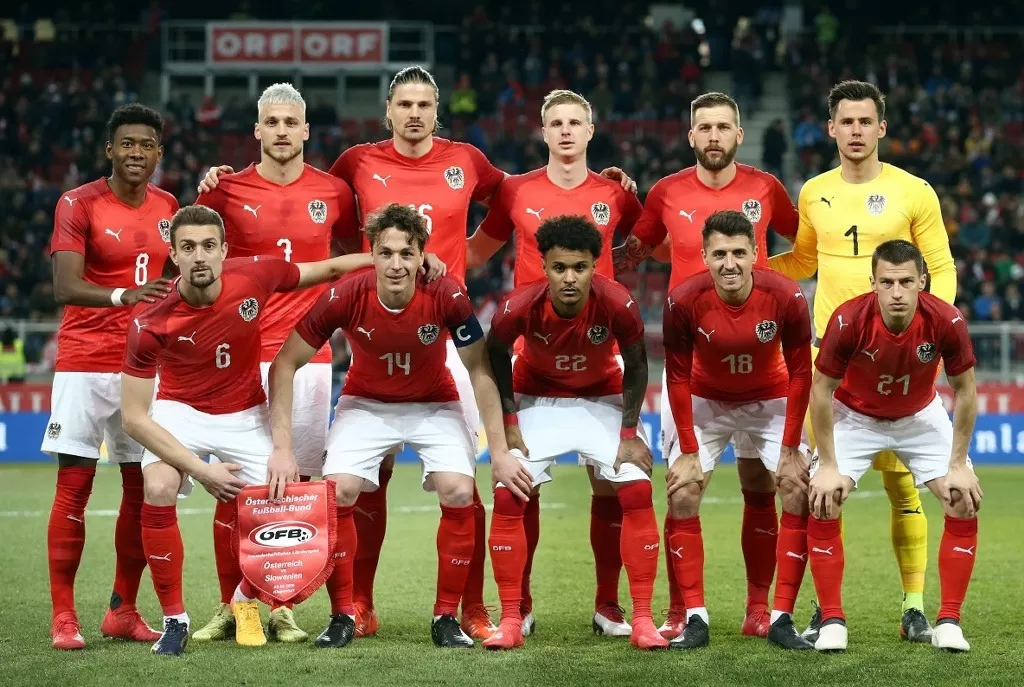 Đội hình và Lịch thi đấu đội tuyển Áo tại Bảng D Euro 2024